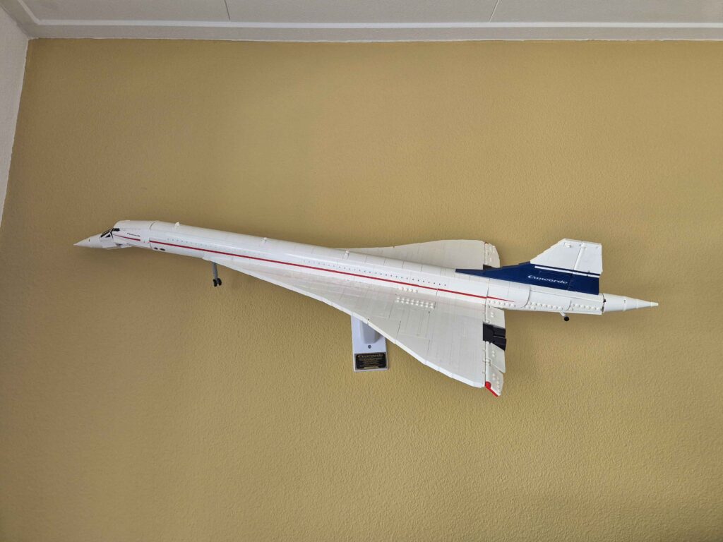 Lego Concorde (10318) muurbeugel